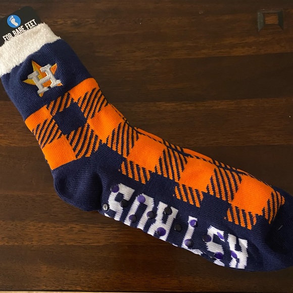 MLB Houston Astros Non-Slip Socks - Picture 1 of 5